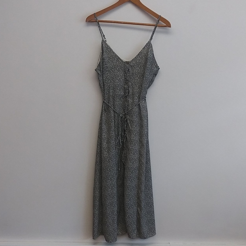 Sienna Sky Button-up Leopard Print Dress